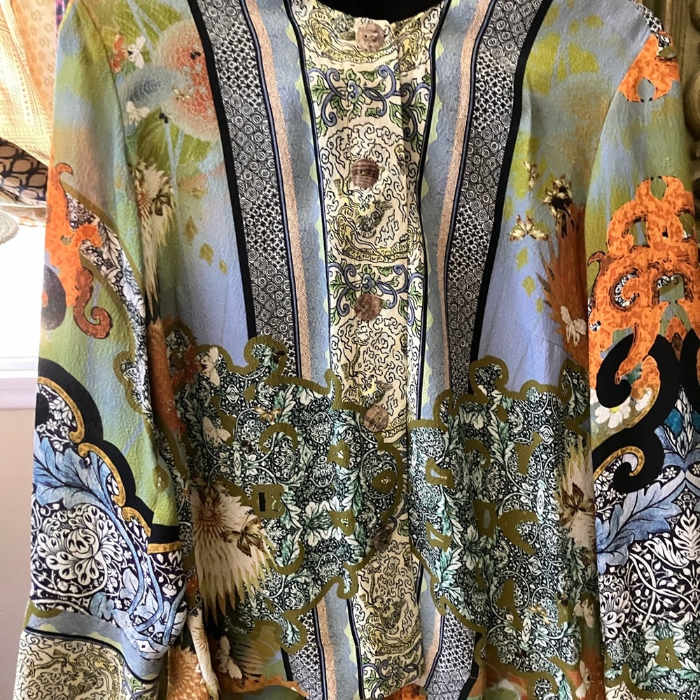 Citron Black Jacket with Cream Paisley Trim